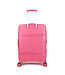 Decent One-City Koffer Medium Roze 72 Liter 67x47x28cm