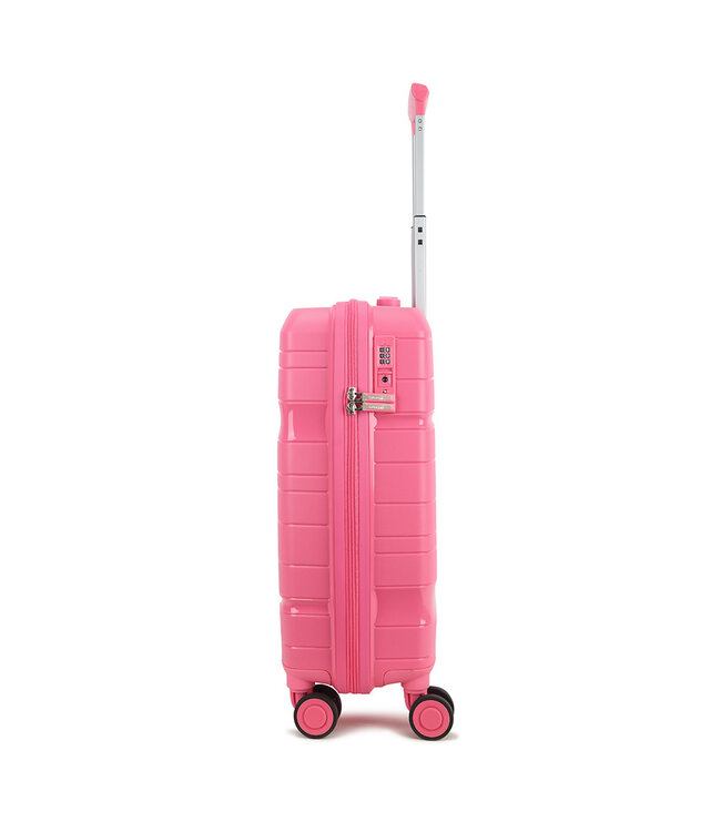 Decent One-City Roze Handbagage Koffer 36 Liter 55x38x20cm
