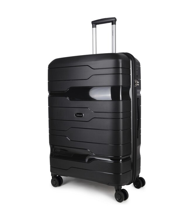 Decent One-City Zwarte Kofferset Inhoud 105, 72 en 36 Liter