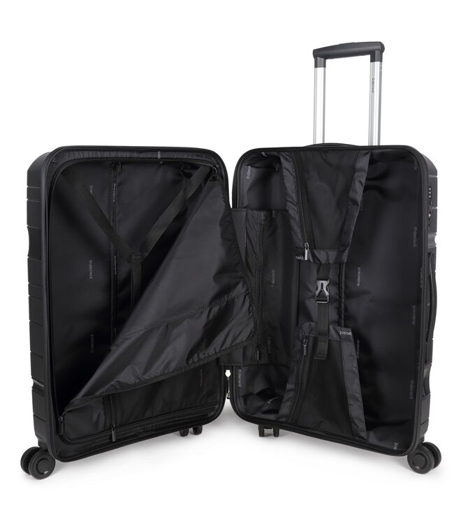 Decent One-City Koffer Medium Zwart 72 Liter 67x47x28cm