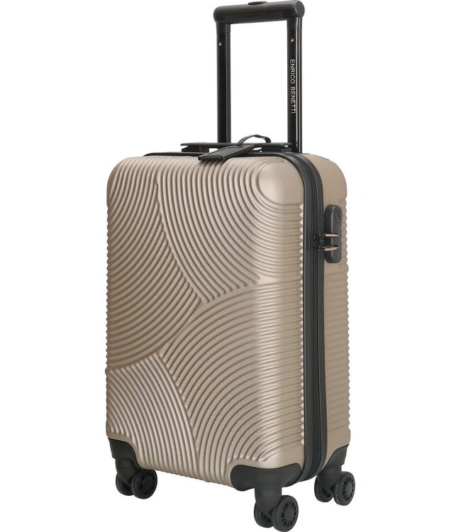 Enrico Benetti Louisville Kofferset 3-Delig 91L, 62L en 30L Champagne