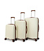 Decent Decent Retro Set de Valises Blanc 76x48x30cm