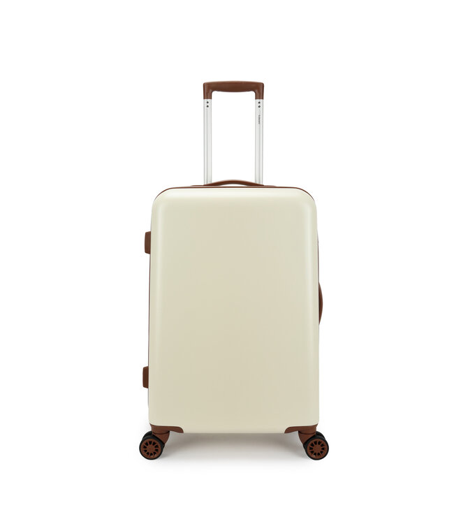 Decent Decent Retro Set de Valises Blanc 76x48x30cm