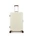 Decent Decent Retro Grande Valise Blanc 96L 76x48x30cm