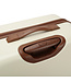 Decent Decent Retro Grande Valise Blanc 96L 76x48x30cm