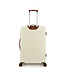 Decent Decent Retro Grande Valise Blanc 96L 76x48x30cm