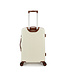 Decent Decent Retro Valise Moyenne Blanc 65L 66x42x26cm