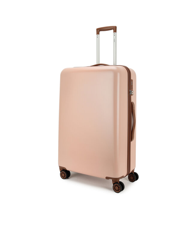 Decent Decent Retro Grande Valise Rose 96L 76x48x30cm