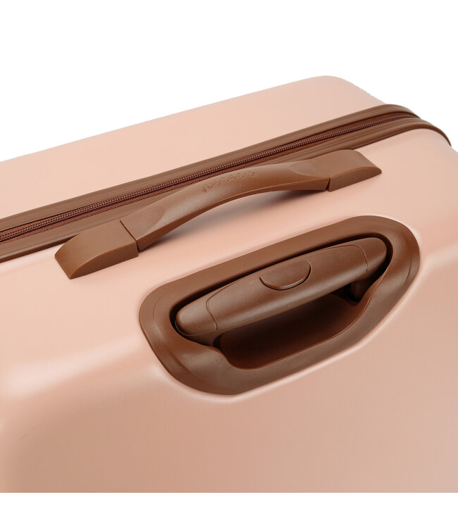 Decent Retro Grote koffer Roze 76X48X30 CM