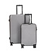 Enrico Benetti Reiskoffers Louisville Grijs Kofferset 2-Delig 91 en 30L