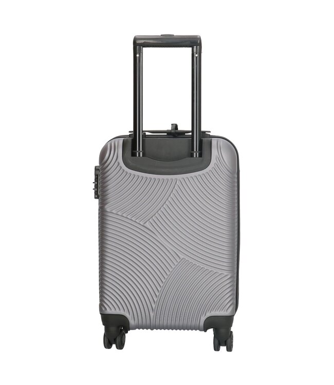 Enrico Benetti Reiskoffers Louisville Grijs Kofferset 2-Delig 91 en 30L