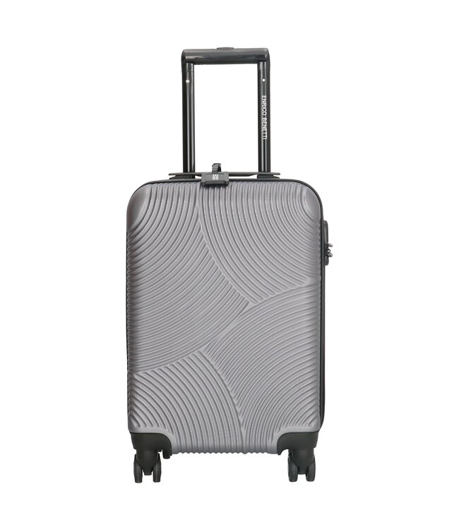 Enrico Benetti Reiskoffers Louisville Grijs Kofferset 2-Delig 91 en 30L