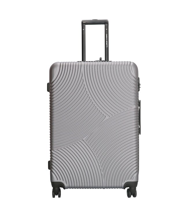 Enrico Benetti Reiskoffers Louisville Grijs Kofferset 2-Delig 91 en 30L