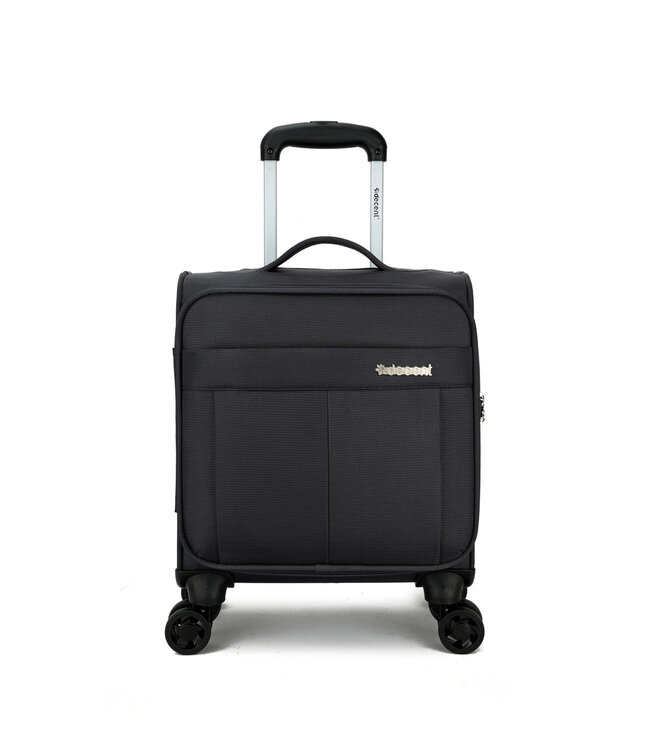 Decent Decent D'Upright under seat handbagagekoffer Zwart 42x32x20cm