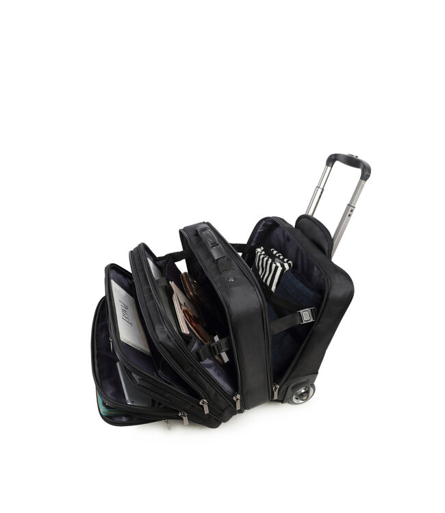 Decent B-Lyon business trolley Zwart 44X28,5X39 CM