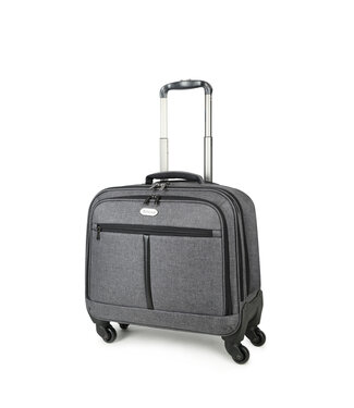 Decent Decent Business Grande Valise Gris 44x44x22cm