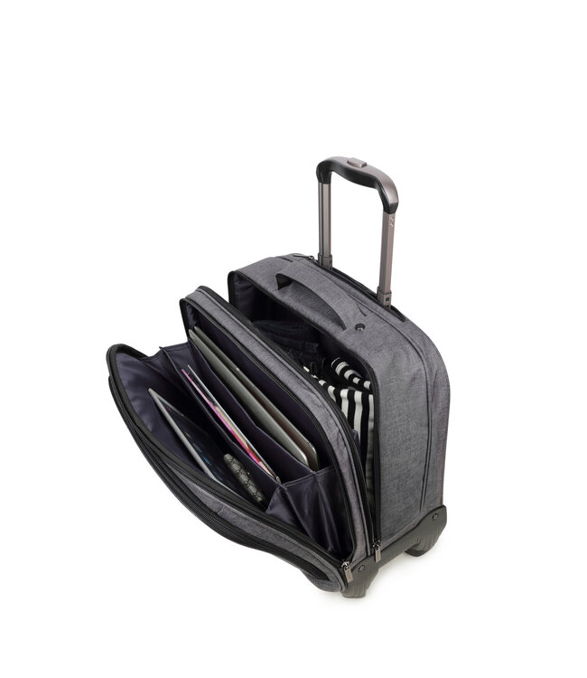 Decent Decent Business Grande Valise Gris 44x44x22cm