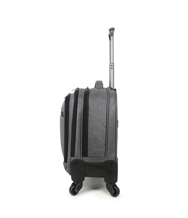Decent Decent Business Grande Valise Gris 44x44x22cm