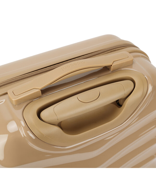 Decent Exclusivo-One Handbagage koffer Beige 55X35X20 CM