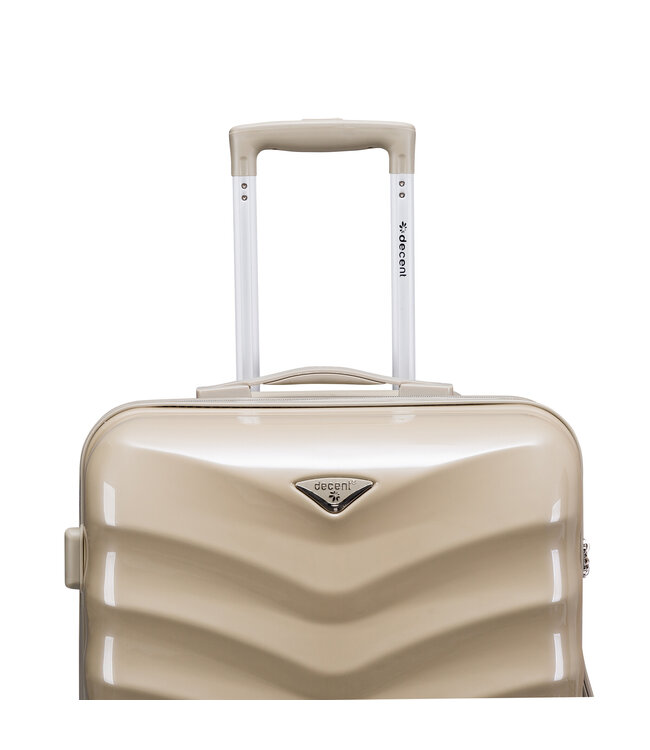 Decent Decent Valise Moyenne Champagne 70L 67x43x26cm