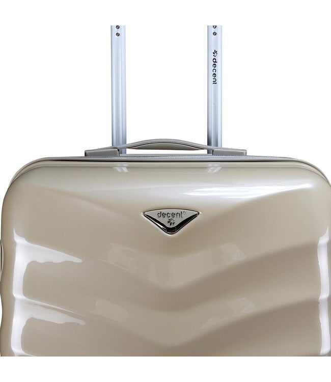Decent Exclusivo-One Grote koffer Champagne 77X48X28 CM