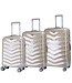 Decent Decent Set de Valises Champagne 77x48x28cm