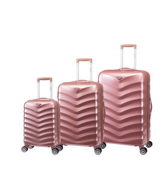 Decent Exclusivo-One Kofferset Rosé Inhoud 35, 70, 97 Liter