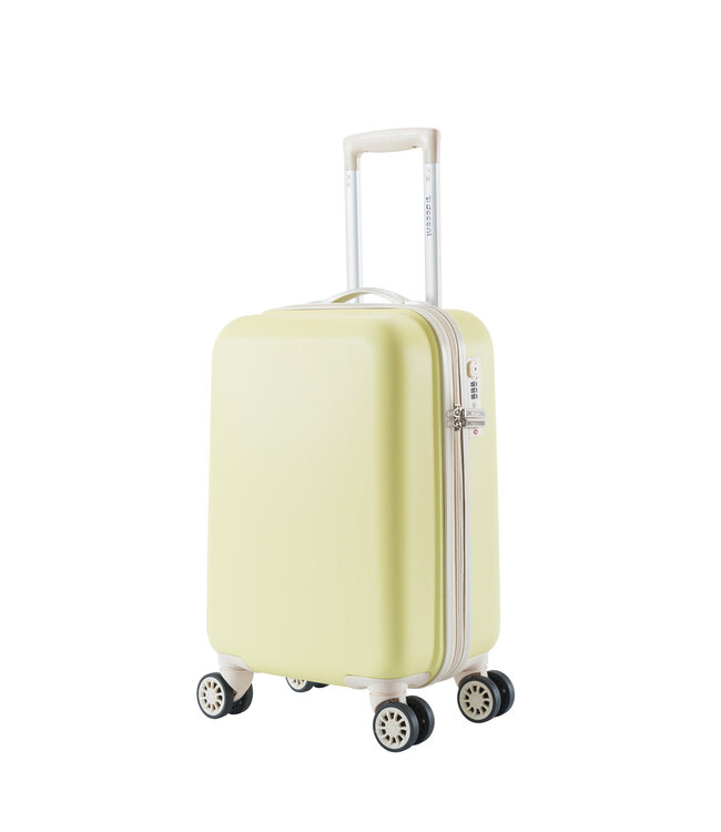Decent Decent Valise Cabine Jaune 35L 55x35x20cm