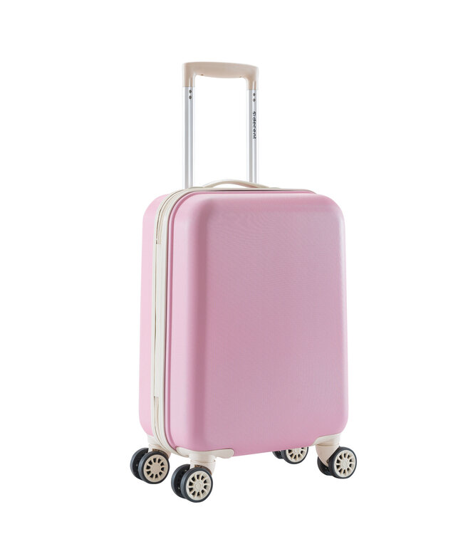 Decent Star-Maxx Handbagage koffer Roze 55X35X20 CM