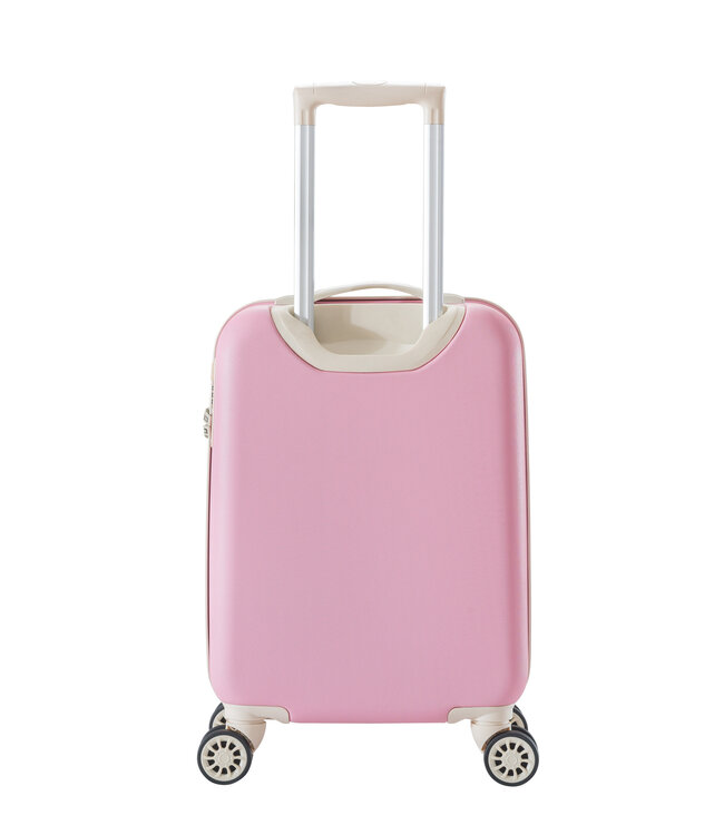 Decent Star-Maxx Handbagage koffer Roze 55X35X20 CM