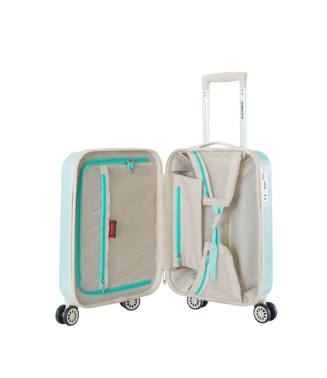 Decent Star-Maxx Handbagage koffer Groen 55X35X20 CM