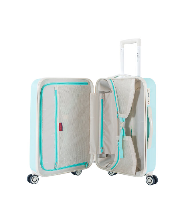 Decent Star-Maxx Handbagage koffer Groen 55X35X20 CM