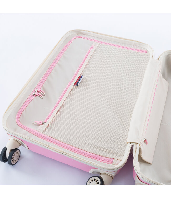 Decent Decent Grande Valise Rose 96L 76x48x30cm