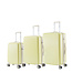 Decent Decent Set de Valises Jaune 76x48x30cm