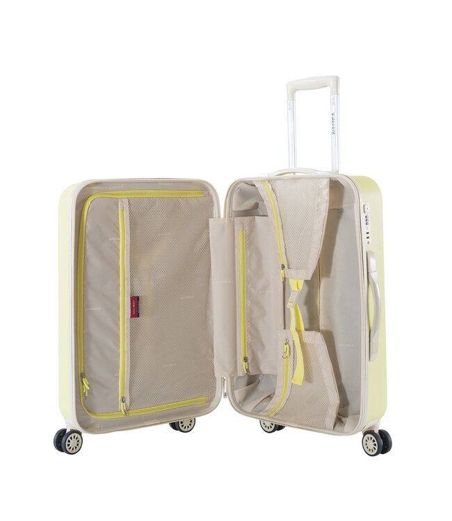 Decent Decent Set de Valises Jaune 76x48x30cm