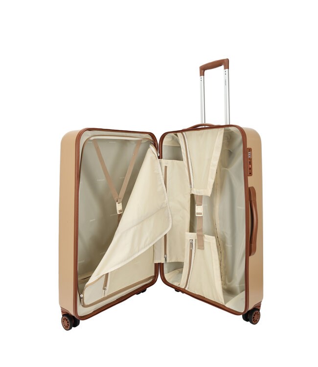 Decent Decent Retro Grande Valise Beige 96L 76x48x30cm
