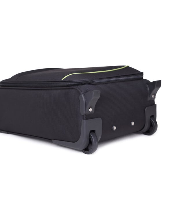 Decent Super Light Handbagage koffer Zwart 50X35X20 CM