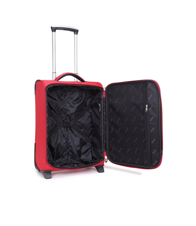 Decent Super Light Handbagage koffer Rood 50X35X20 CM