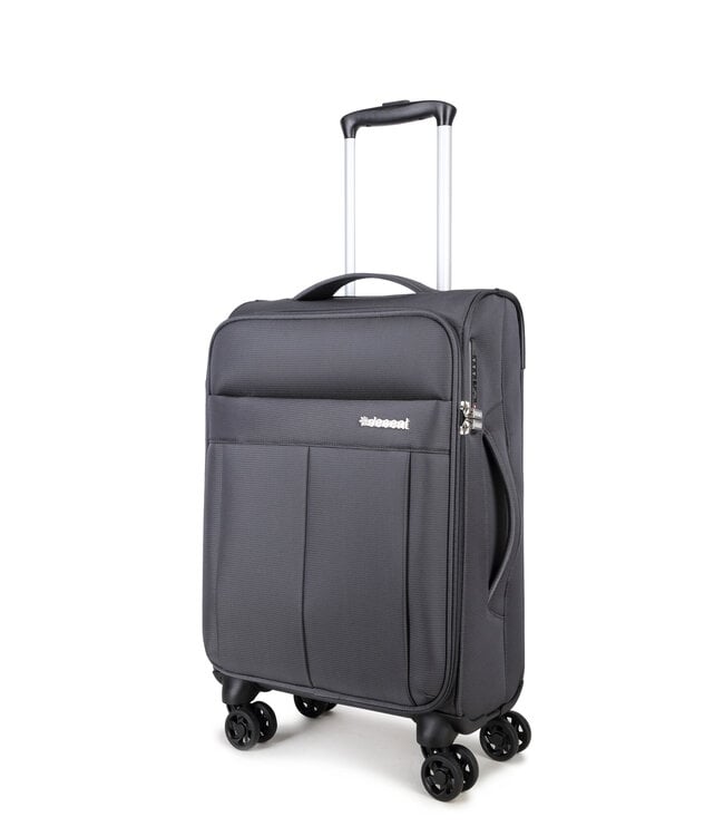 Decent D-Upright Handbagage koffer Grijs 55X35X20 CM