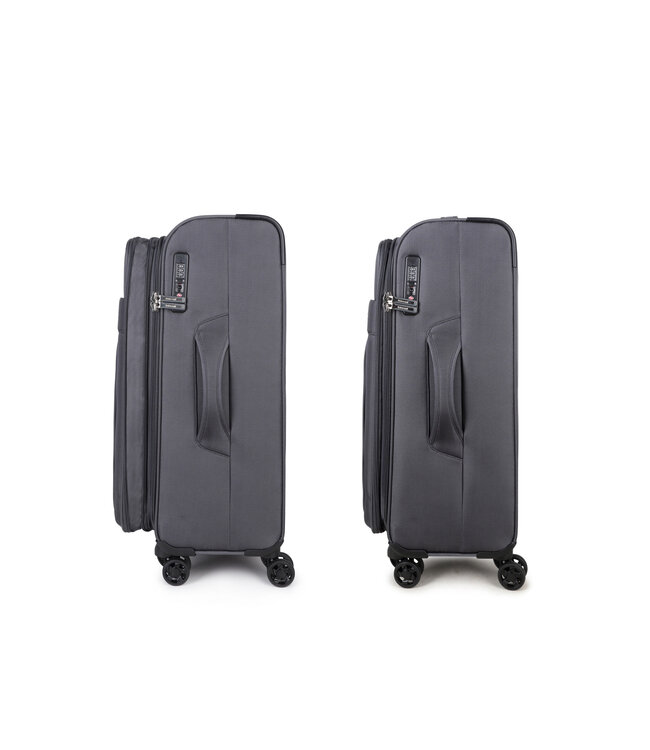 Decent D-Upright Medium koffer Grijs 66X40X27 CM