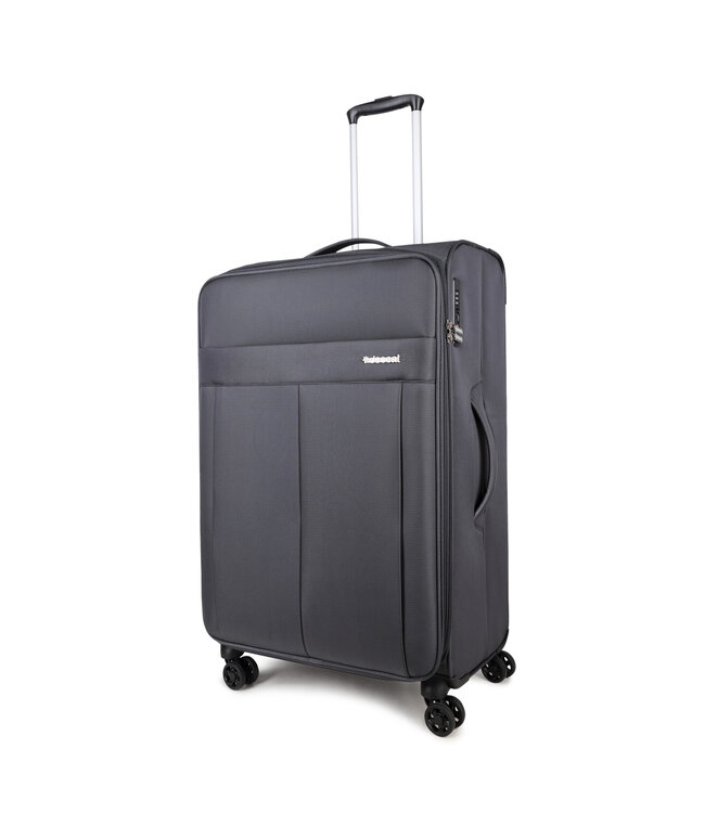 Decent D-Upright Grote koffer Grijs 76X46X32 CM