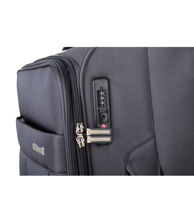 Decent D-Upright Grote koffer Grijs 76X46X32 CM