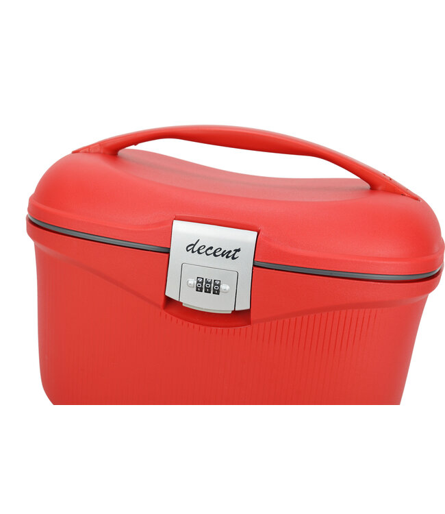 Decent Decent Petite Valise Rouge 14L 21x38x28cm