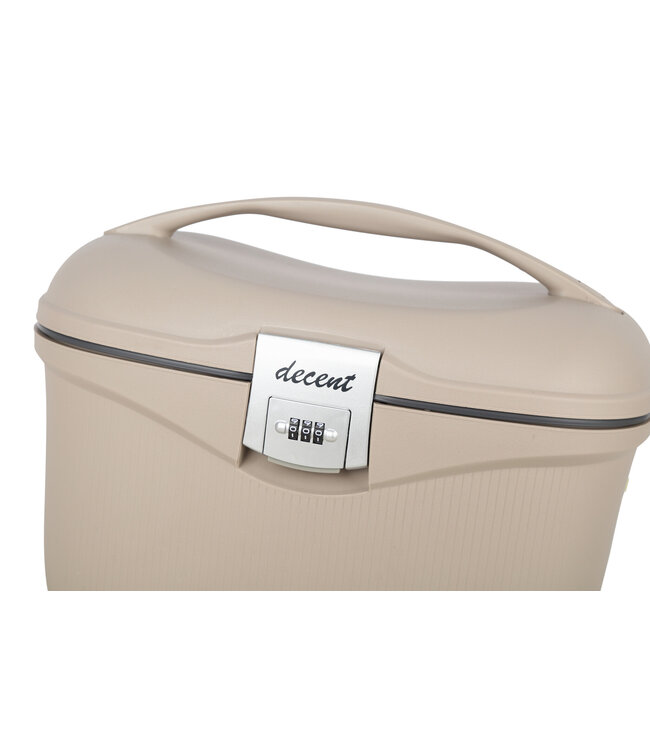 Decent Decent Petite Valise Beige 14L 21x38x28cm