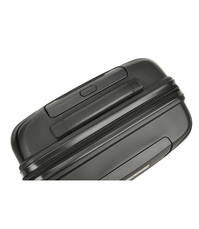 Decent Explorer Handbagage koffer Zwart 55X37,5X23 CM