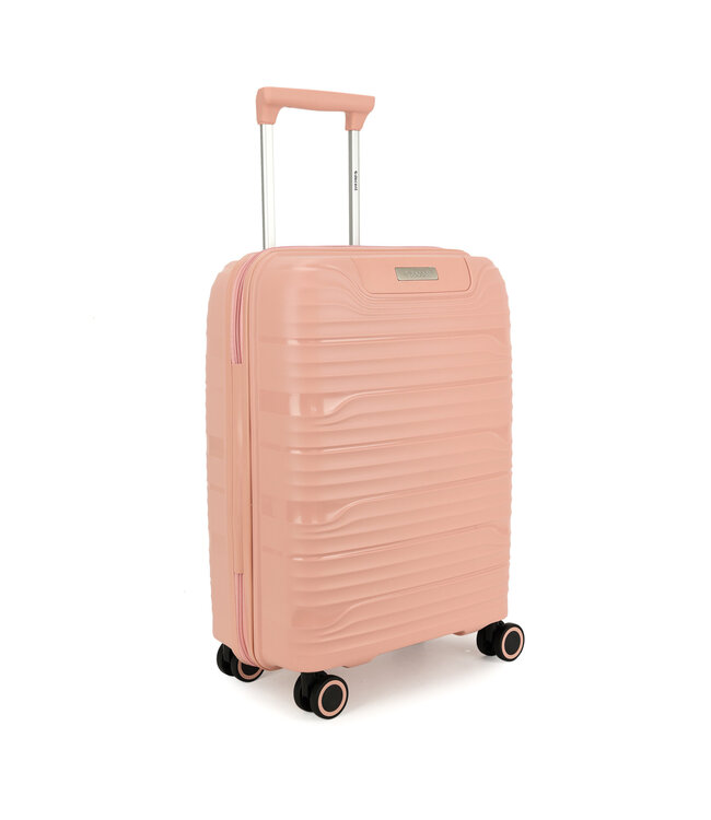 Decent Explorer Handbagage koffer Lichtroze 55X37,5X23 CM