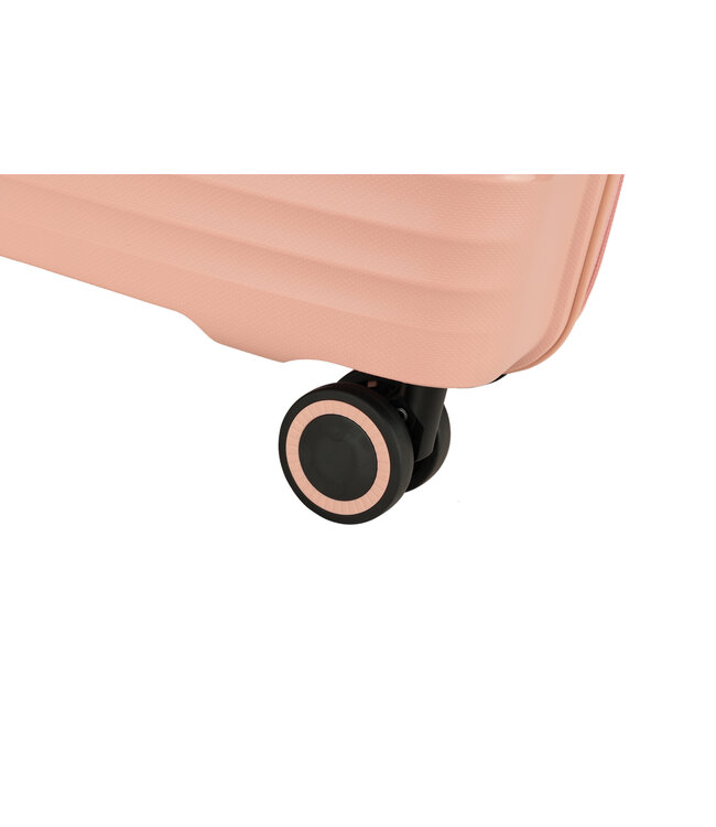 Decent Explorer Handbagage koffer Lichtroze 55X37,5X23 CM