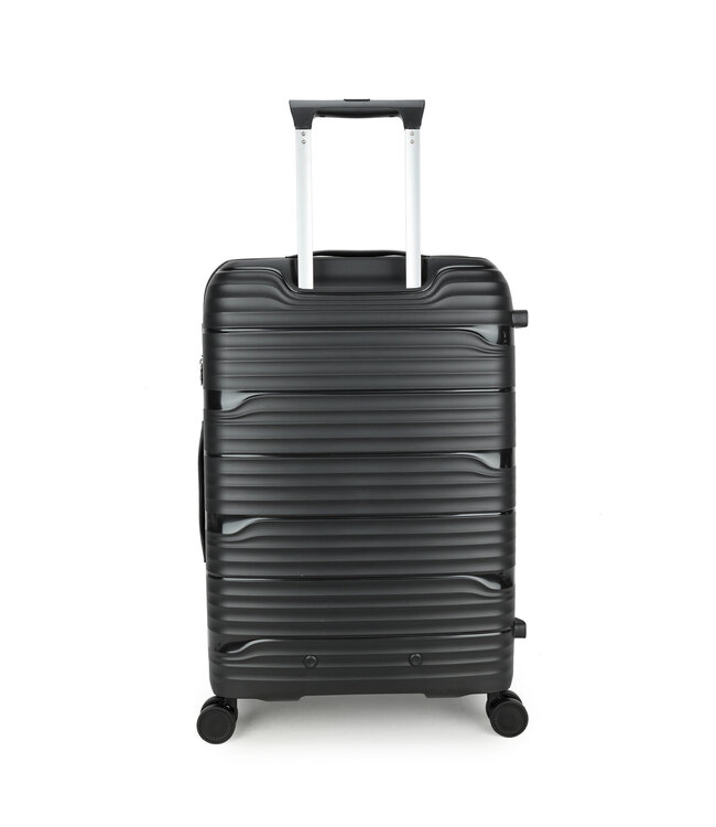 Decent Explorer Medium koffer Zwart 66X45X26 CM