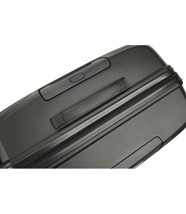 Decent Explorer Grote koffer Zwart 77X52,5X29,5 CM