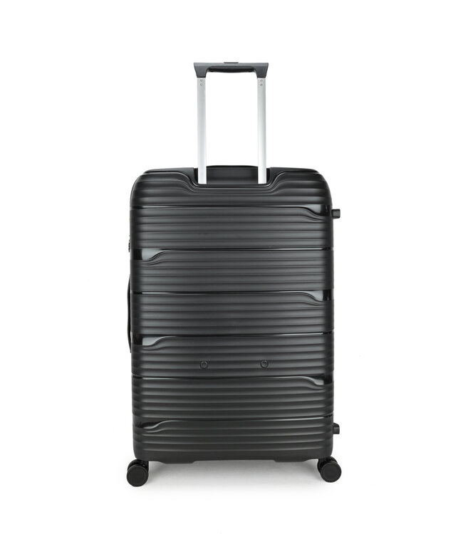 Decent Explorer Grote koffer Zwart 77X52,5X29,5 CM